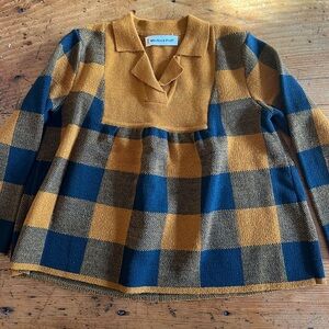 Misha and Puff Toddler Girls Sweater 4-5